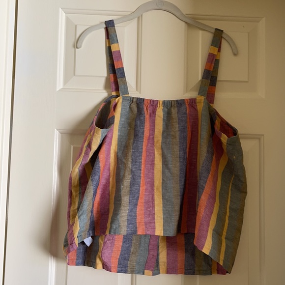 Madewell Multicolor Tank Top Size XL - Picture 3 of 6